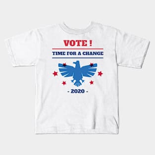 Time for a Change Kids T-Shirt